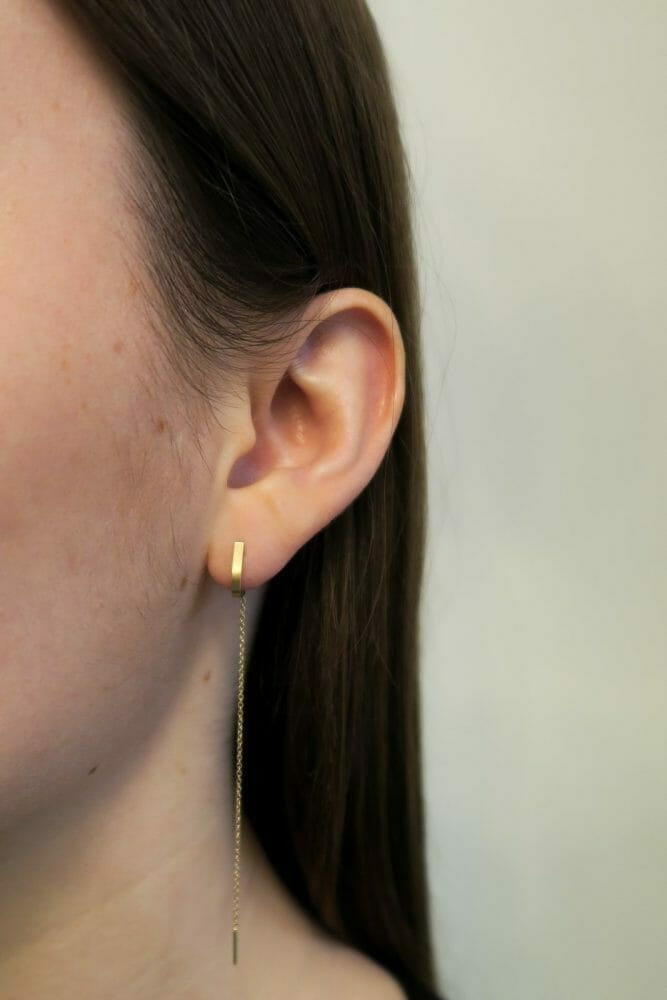 Bondage In Chain, smal, 18kt guld - Billede 3