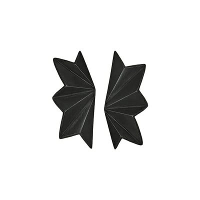 Folded L Ørestikker, Oxideret Sølv