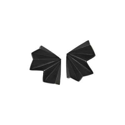 Folded M Ørestikker, Oxideret Sølv