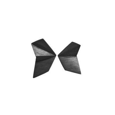 Folded XS, oxideret sølv