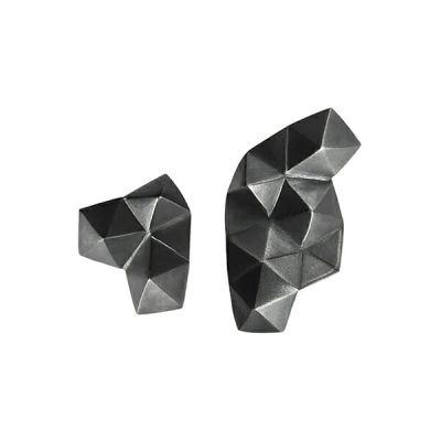 Triangule Ørestikker, Oxideret Sølv