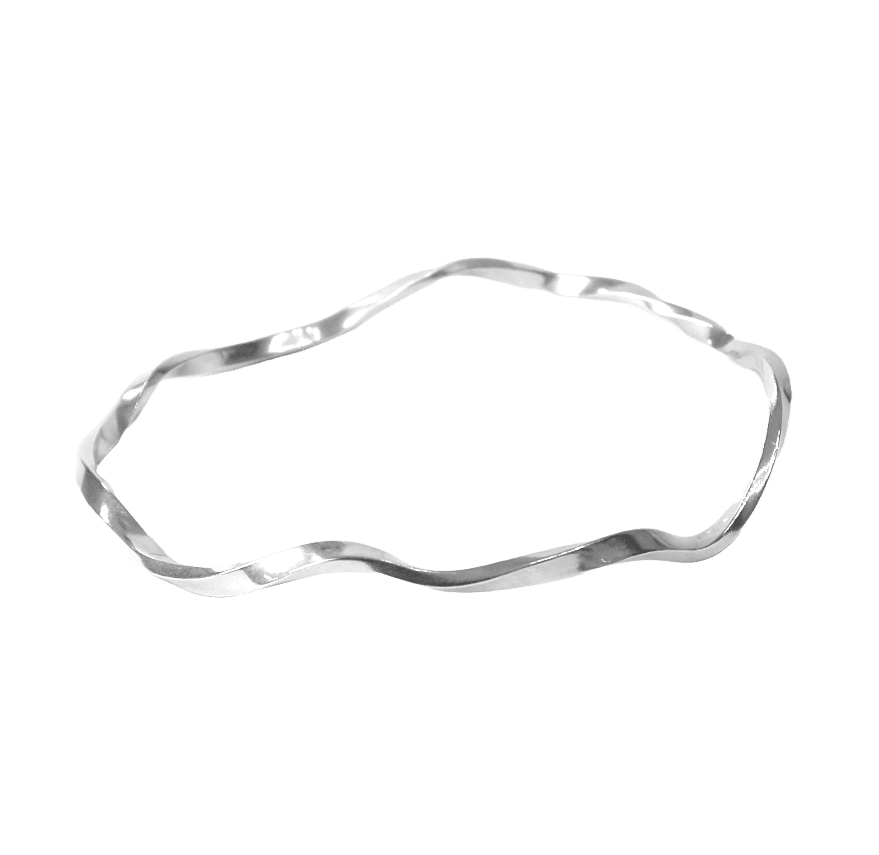 Twisted Armring, Sølv