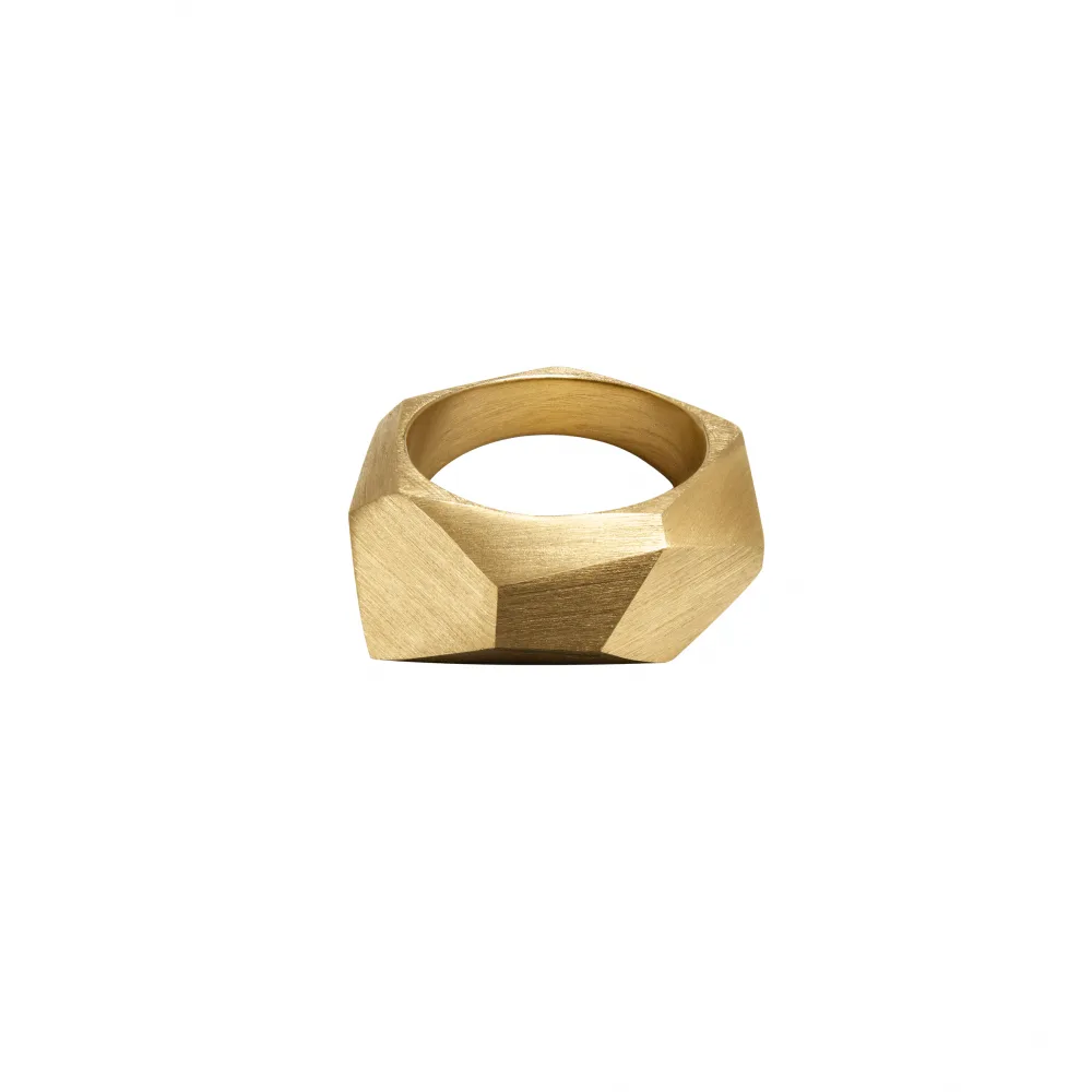 Rock On Ring, 18 kt. Guld