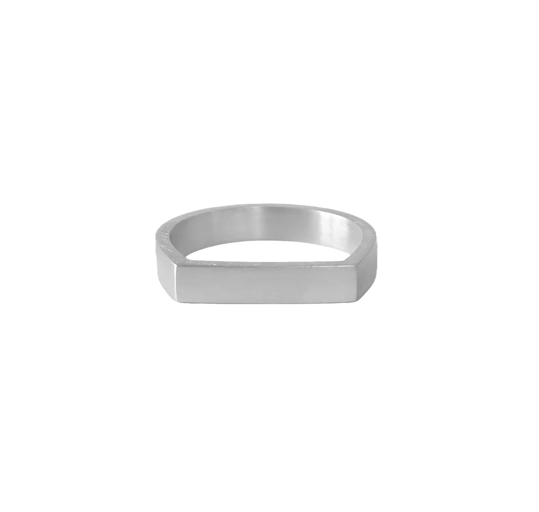 Wide Beam Ring, Sølv